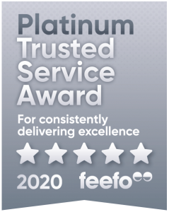 Feefo Award Platinum Trusted Service Winners Newton Print