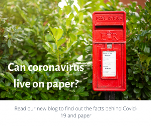 Can coronavirus COVID-19 live and be transmitted by paper